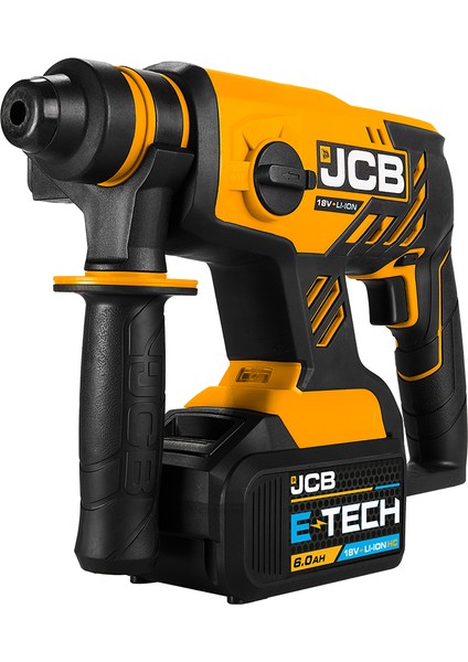 18BLRH Kömürsüz Kırıcı-Delici + 18ID Darbeli Vidalama + 18 V 6.0 Ah Çift Akülü Set