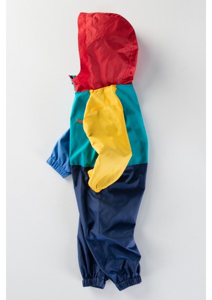 Yeni Çok Renkli Kapşonlu Fermuarlı Pamuk Astarlı Cepli Kız Erkek Bebek Yağmurluk Mont Tulum Çocuk modelleri