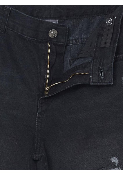 Lcw Kids Beli Ayarlanabilir Lastikli Erkek Çocuk Jean Şort