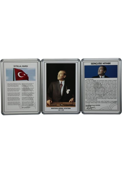 Istiklal Marşı-Gençliğe Hitabe ve Atatürk Çercevesi
