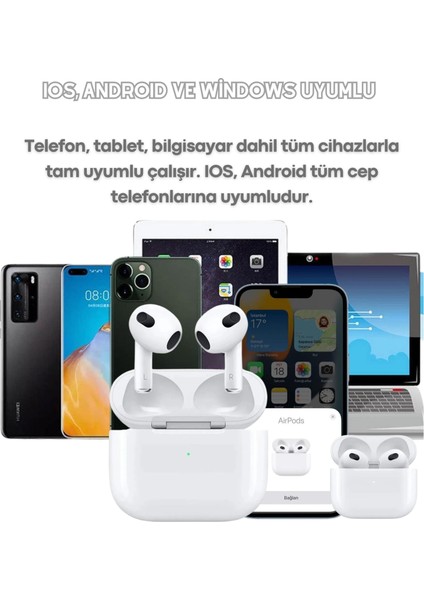 3.nesil Kablosuz Bluetooth Kulaklık