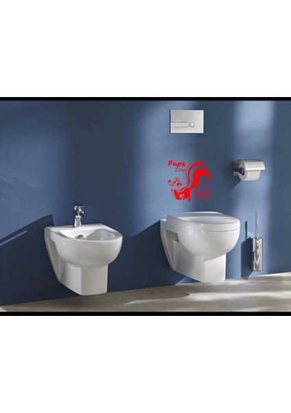 Wc Sticker-Banyo Sticker-Komik Sticker-Ev Dekor