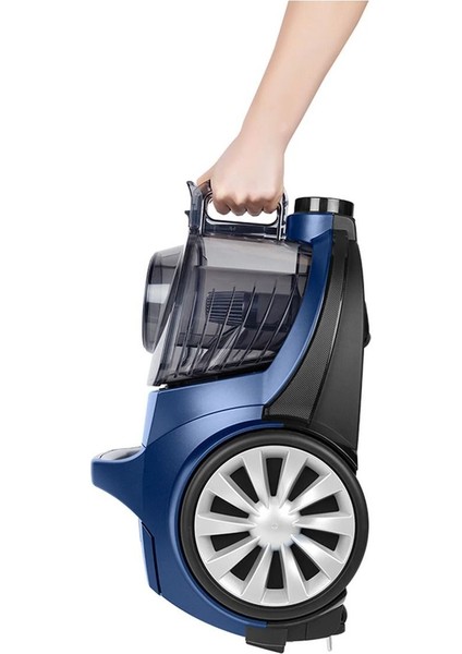 ⁠750W Toz Torbasız Elektrikli Süpürge - 3l Hazne, Hepa 13 Filtre, Yüksek Emiş Gücü, LED Panel + Onerous Mutfak Tartısı