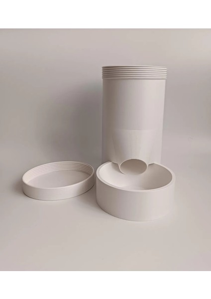 BEYAZ HAZNELİ OTOMATİK EVCİL HAYVAN MAMA KABI indirimleri