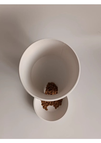 BEYAZ HAZNELİ OTOMATİK EVCİL HAYVAN MAMA KABI modelleri