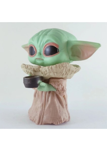 Star Wars The Mandalorian Grogu Baby Yoda Pop Stil 3 Boyutlu Figür