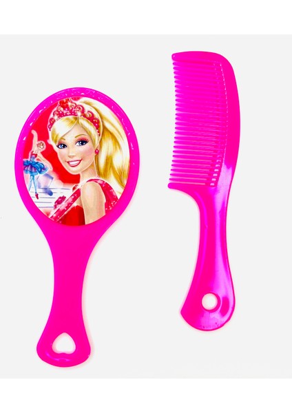 Barbie Kız Çoçuk Aynalı Tarak Çocuk Ayna Tarak Çocuk Tarak Seti Çocuklar Için Tarak Çocuk Ayna
