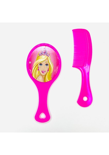 Barbie Kız Çoçuk Aynalı Tarak Çocuk Ayna Tarak Çocuk Tarak Seti Çocuklar Için Tarak Çocuk Ayna fiyatları