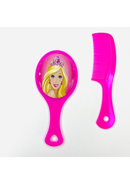 Barbie Kız Çoçuk Aynalı Tarak Çocuk Ayna Tarak Çocuk Tarak Seti Çocuklar Için Tarak Çocuk Ayna fırsatları