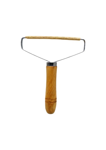 Ahşap Saplı Metal Tiftik Tüy Toplama
