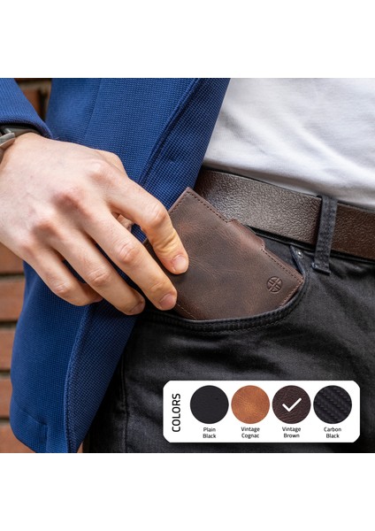Toscana Kahverengi Kartlık Deri Cüzdan Unisex Rfid Korumalı Erkek Kadın Mini Hediye indirimleri