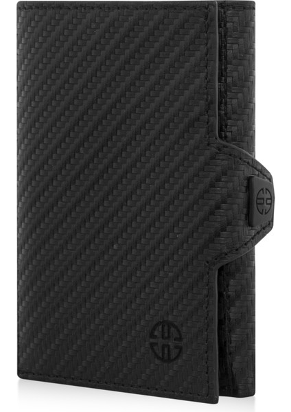 Toscana Carbon Kartlık Deri Cüzdan Unisex Rfid Korumalı Erkek Kadın Mini Hediye fiyatları