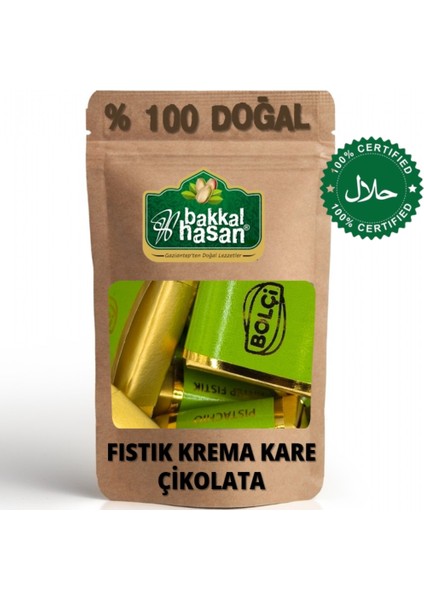 Fıstık Krema Dolgulu Kare Çikolata More 100 gr