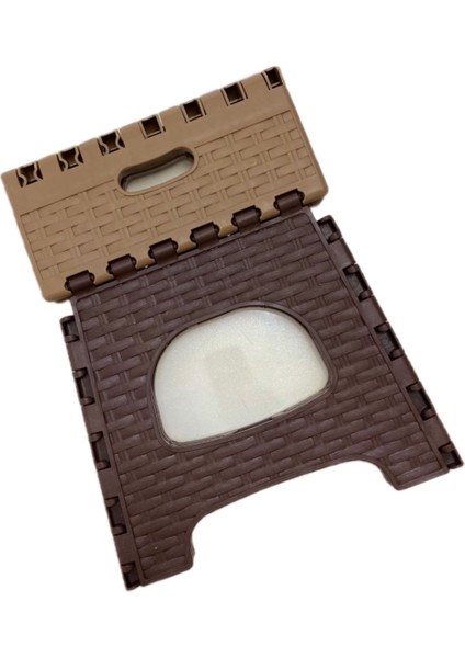 Küçük Boy Katlanır Tabure , Plastik Balıkçı ve Kamp Taburesi / KAHVERENGİ fırsatları