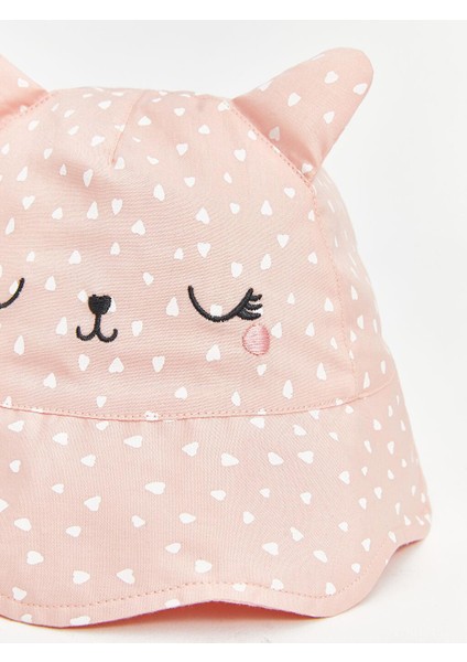 Lcw Baby Kulak Detaylı Kız Bebek Bucket Şapka