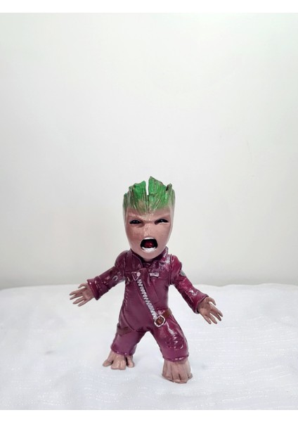 3D Angry Grood Figürü / Marvel Comics/ Galaksinin Koruyucuları Groot /17CM /FANART fiyatları