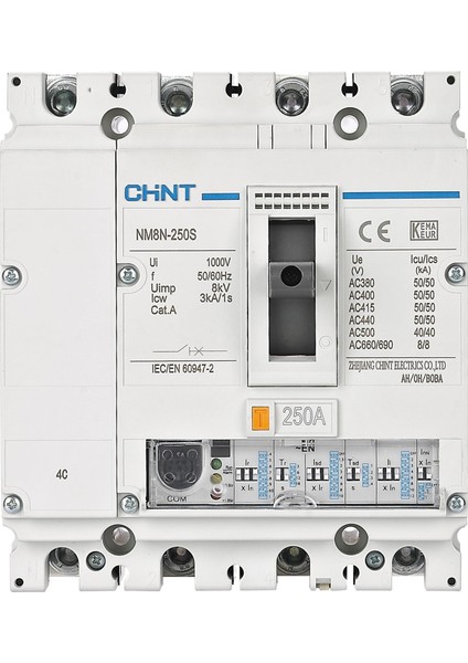 271607 NM8-125S 4X63A 50KA Termik Manyetik Şalter