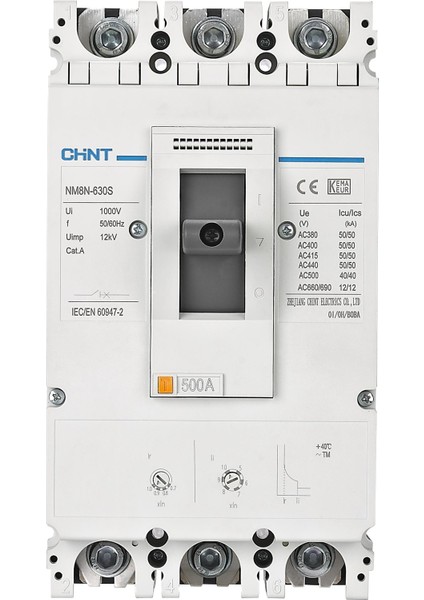 263071 NM8N-1600S 3X1000A 50KA Termik Manyetik Şalter