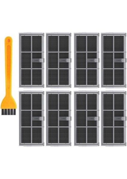 Dreame X30 Ultra Uyumlu Hepa Filtre ve Temizleme Fırçası-9 Parça