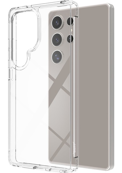 Buff Galaxy S25 Ultra Air Hybrid Şeffaf Kılıf