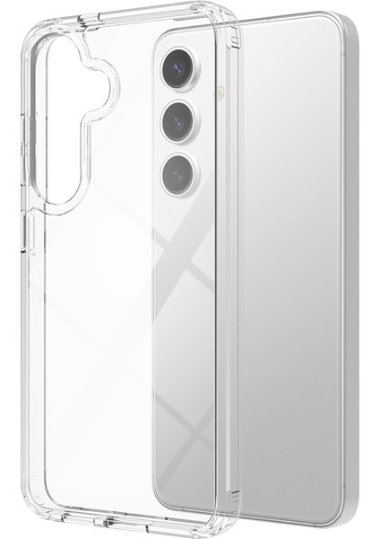 Buff Samsung Galaxy S25 / S24 Air Hybrid Şeffaf Kılıf