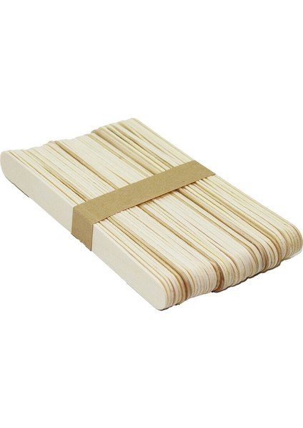 50 Pcs Naturel Ahşap Elişi Çubuk