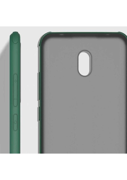 iPhone 8 Plus Uyumlu Kılıf Ince Yumuşak Airbag Tasarımlı Struga Odyo Silikon Kapak
