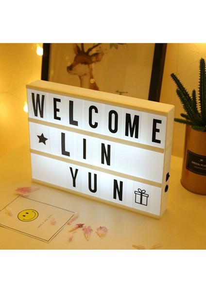 A5 LED Işıklı Yazı Panosu Lightbox fırsatları