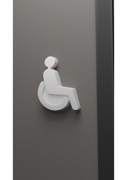 Dekoratif Engelli Işareti modelleri