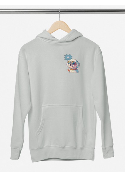 Unisex Dog 3 Baskılı Hoodie / Kapüşonlu Sweatshirt modelleri