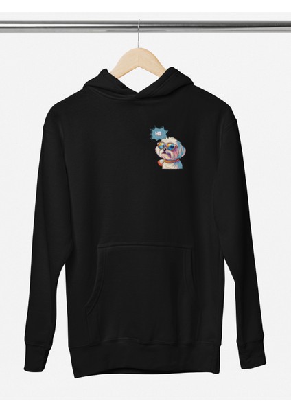 Unisex Dog 3 Baskılı Hoodie / Kapüşonlu Sweatshirt modelleri