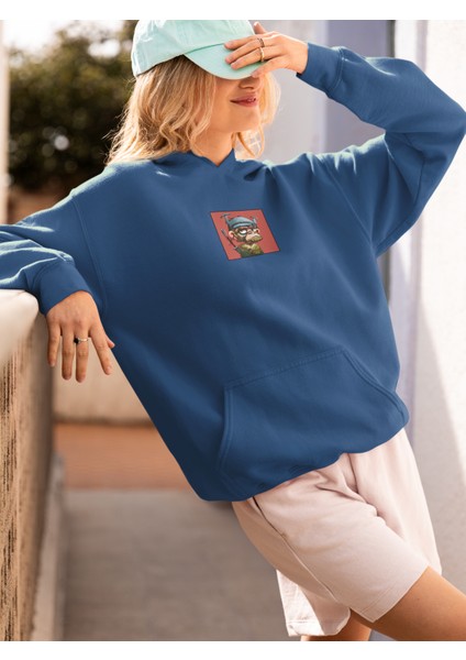 Unisex Ape Baskılı Hoodie / Kapüşonlu Sweatshirt fiyatları