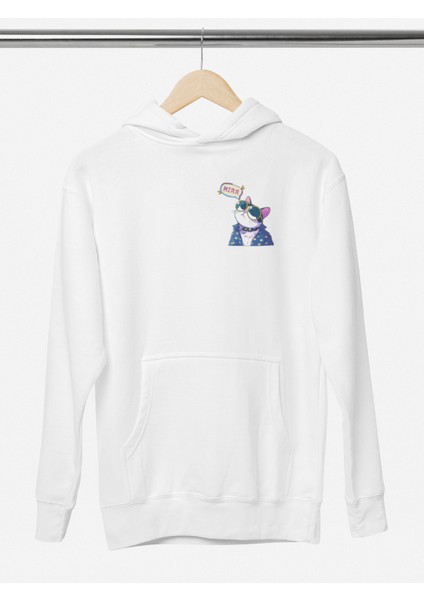 Unisex Cat 2 Baskılı Hoodie / Kapüşonlu Sweatshirt modelleri