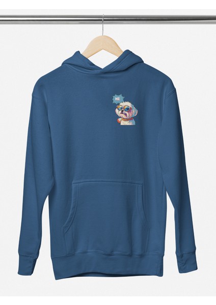 Unisex Dog 3 Baskılı Hoodie / Kapüşonlu Sweatshirt modelleri