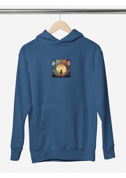 Unisex Astrology Baskılı Hoodie / Kapüşonlu Sweatshirt modelleri