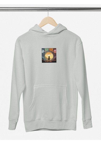 Unisex Astrology Baskılı Hoodie / Kapüşonlu Sweatshirt modelleri