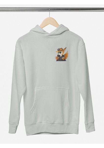 Unisex Fox Baskılı Hoodie / Kapüşonlu Sweatshirt modelleri
