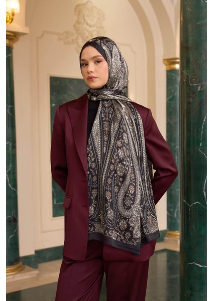 Kahve Vizon Hint Vual Şal - 5009-22 fiyatları