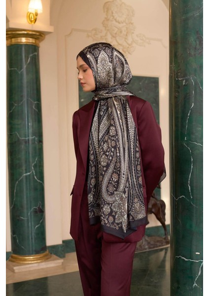 Kahve Vizon Hint Vual Şal - 5009-22 fırsatları