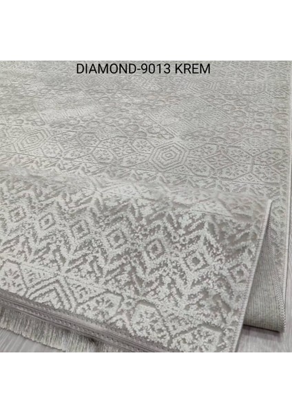 Dekoser Diamond Koleksiyonu Dokuma Halı DH9013 Krem