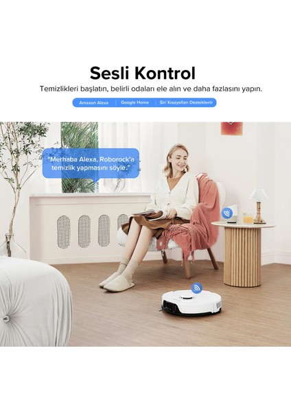 Akıllı Robot Süpürge - S8 Sonic Mopping ile Güçlü Emiş, Titreşimli Mop ve Lazer Haritalama Teknolojisi ile Üstün Hijyen+ Yedek mop,fırça ve Rulo Seti
