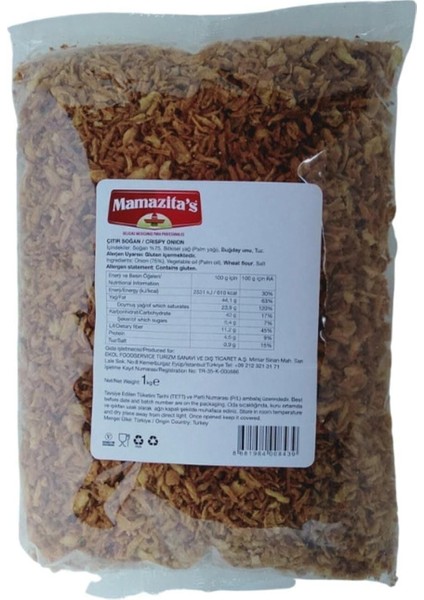 Kıtır Soğan 1 kg x 3 Adet
