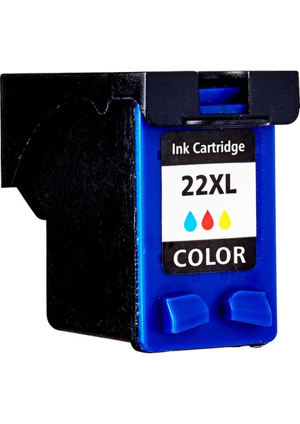 Hp Officejet 4355 22XL Renkli Yüksek Kapasiteli Muadil Kartuş 500 Sayfa