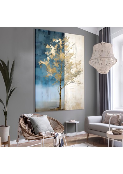 Sonbahar Ağacı Kanvas Tablo modelleri