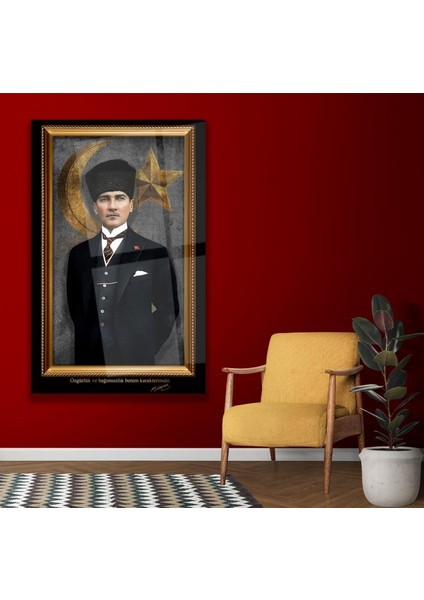 Atatürk Cam Tablo