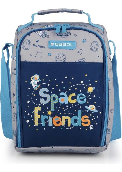 Termal Beslenme Çantası Space Orijinal Erkek Çocuk Okul Yemek Taşıma Çantası