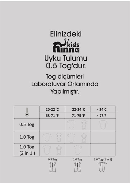 0.5 TOG Dreamy Points Uyku Tulumu