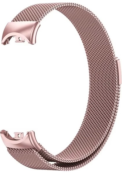 Xiaomi Mi Band 9 Uyumlu Hasır Metal Kordon