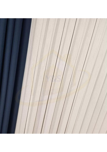 Brillant Tommy Balık Sırtı Modeli Tül Perde Yüksek Kaliteli Viskon - 1/2,5 Normal Pile modelleri