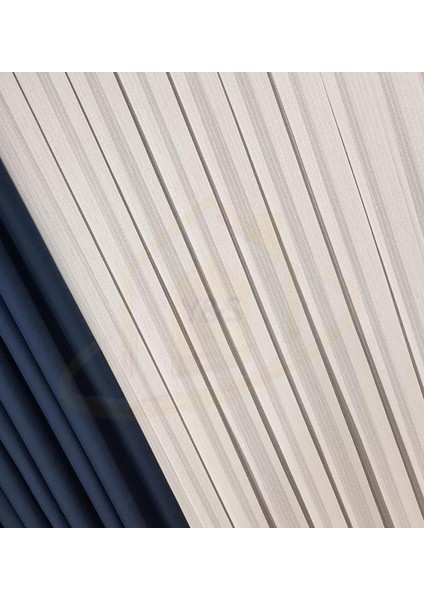 Brillant Tommy Balık Sırtı Modeli Tül Perde Yüksek Kaliteli Viscon 1/3 Sık Pile